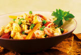 Accords mets & vins - Riz à l'espagnole (poulet et crevettes)