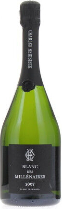 CHARLES HEIDSIECK Blanc de blancs Blanc des millénaires 2007